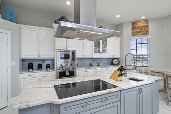 Interior, Kitchen, Recessed Lighting, Stainless Steel Appliances