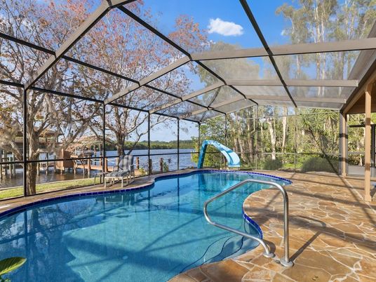 Glass Ceilings, Interior, Pool, Sun Room, Water