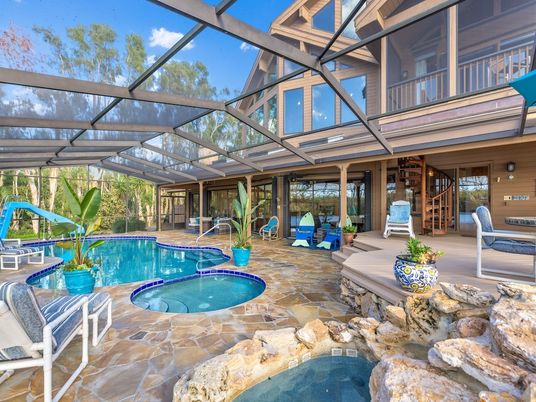 Glass Ceilings, Interior, Pool, Sun Room