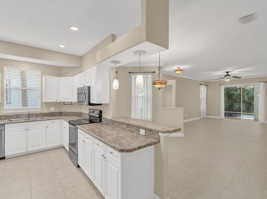 Interior, Kitchen, Pendant Lights, Recessed Lighting