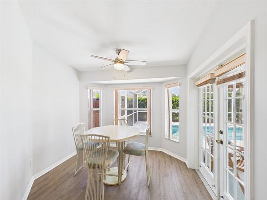 Dining room, Interior, Wood Texture Flooring