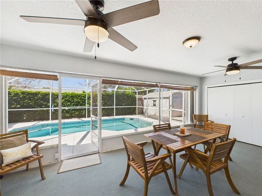 Dining room, Interior, Pool, Sun Room