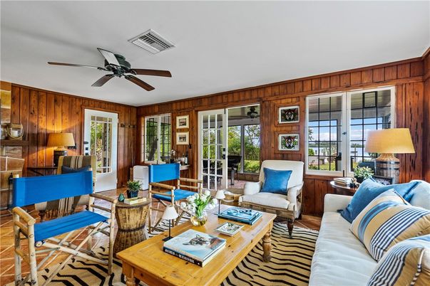Interior, Living room, Wooden Walls