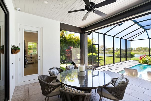 Dining room, Glass Ceilings, Interior, Pool, Sun Room, Water