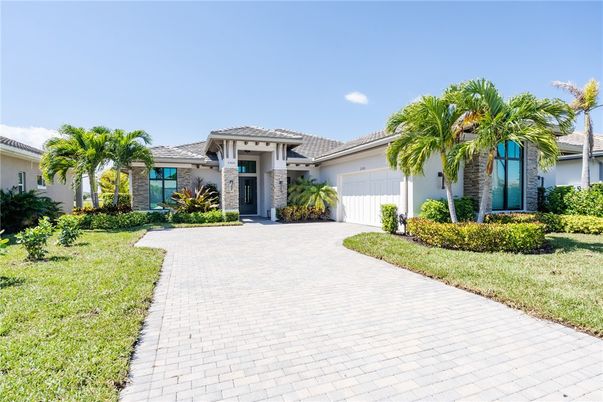 Attached, Backyard, Exterior, Facade, Mediterranean