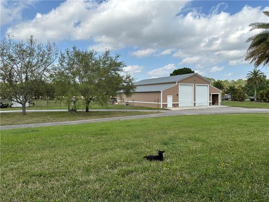 Backyard, Detached Garage, Exterior