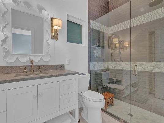 Bathroom, Glass Shower, Interior