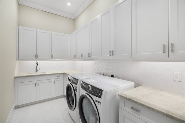 Interior, Recessed Lighting, Washer