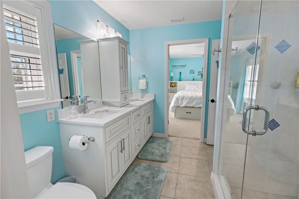 Bathroom, Bedroom, Glass Shower, Interior