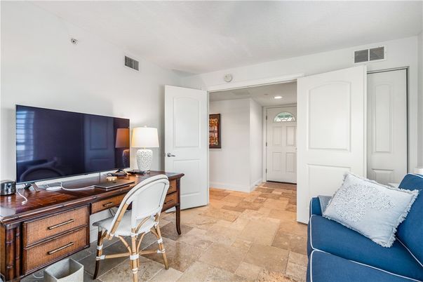 Home Office, Interior, Recessed Lighting