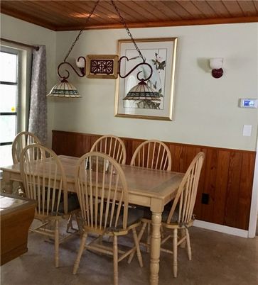 Dining room, Interior, Wooden Ceilings