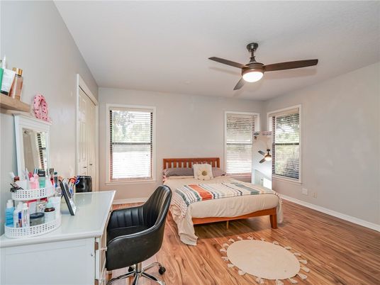 Bedroom, Home Office, Interior, Wood Texture Flooring