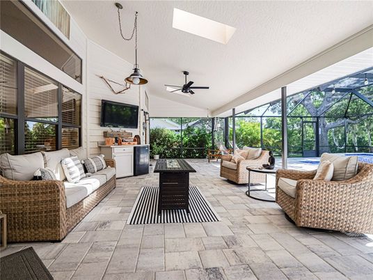 Glass Ceilings, Interior, Living room, Pendant Lights, Sun Room