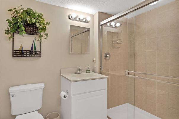 Bathroom, Glass Shower, Interior