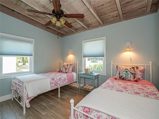 Bedroom, Interior, Wooden Beams, Wooden Ceilings, Wood Texture Flooring