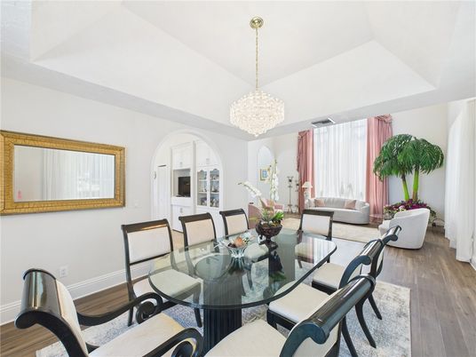 Chandelier, Dining room, Interior, Living room, Wood Texture Flooring