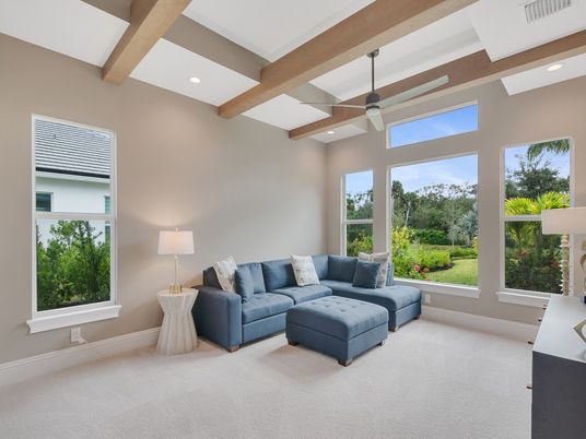 Interior, Recessed Lighting, Wooden Beams