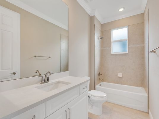 Bathroom, Interior, Recessed Lighting