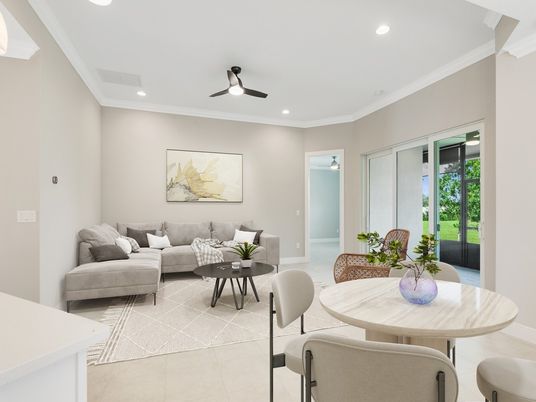 Dining room, Interior, Living room, Recessed Lighting