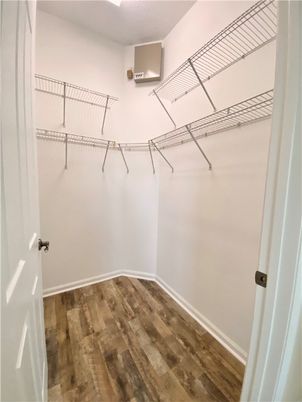 Interior, Walk-in Closets, Wood Texture Flooring