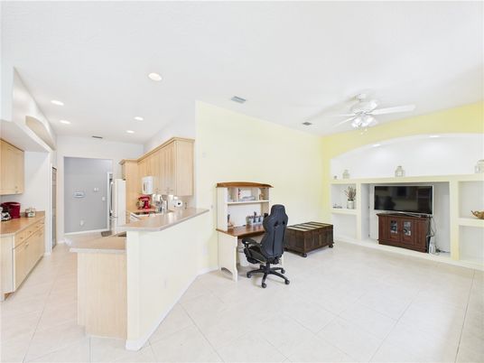 Home Office, Interior, Kitchen, Recessed Lighting
