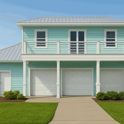 Attached, Exterior, Facade, None