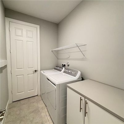 Interior, Washer