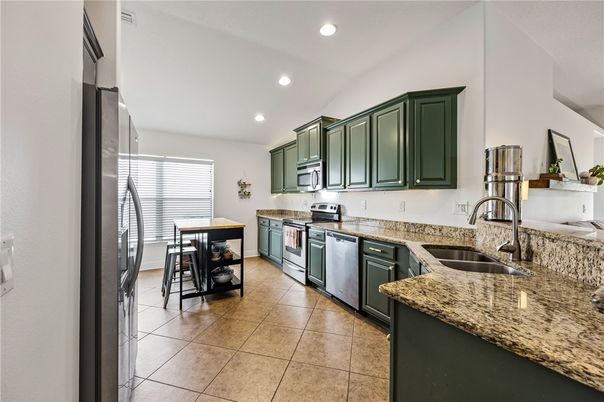 Interior, Kitchen, Recessed Lighting, Stainless Steel Appliances
