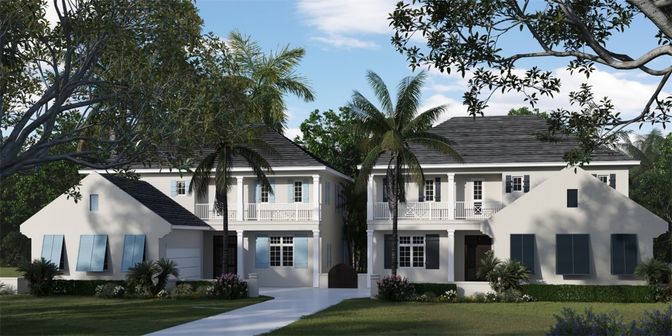 Backyard, Exterior, Facade, French Provincial