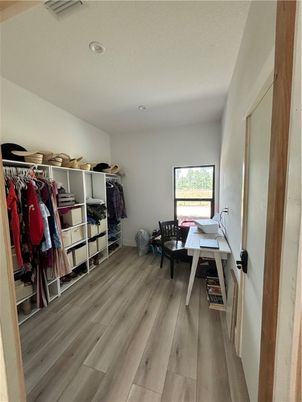 Interior, Walk-in Closets, Wood Texture Flooring