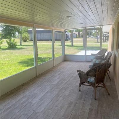 Interior, Sun Room, Wood Texture Flooring