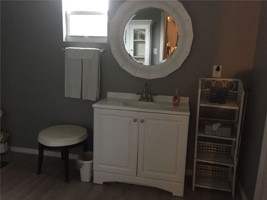 Bathroom, Interior, Wood Texture Flooring