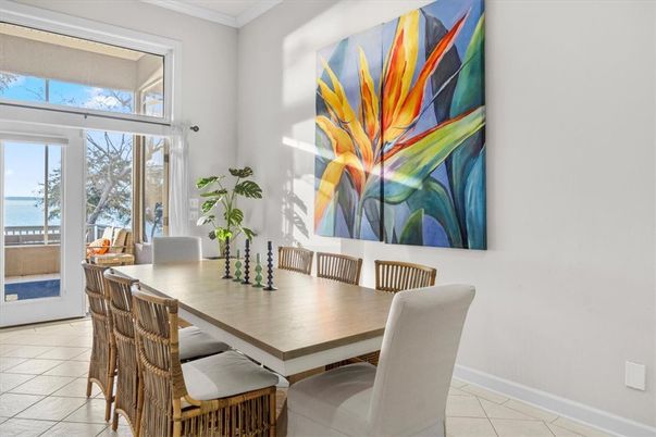 Dining room, Interior, Water