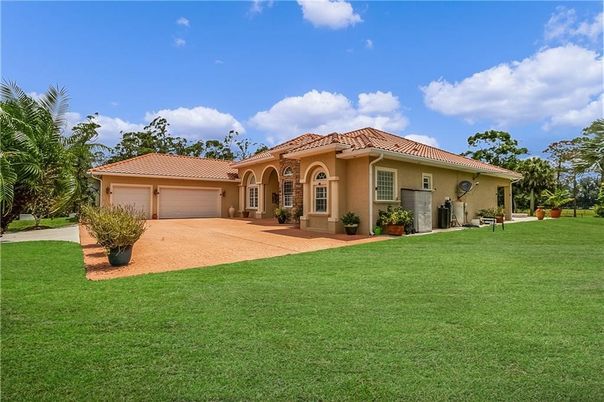 Attached, Backyard, Exterior, Facade, Mediterranean