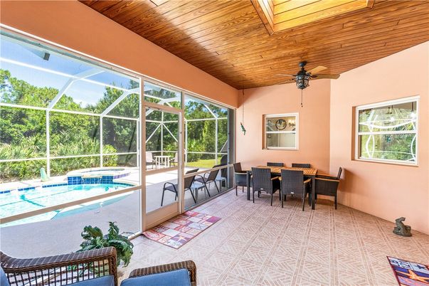 Dining room, Glass Ceilings, Interior, Pool, Sun Room, Wooden Ceilings