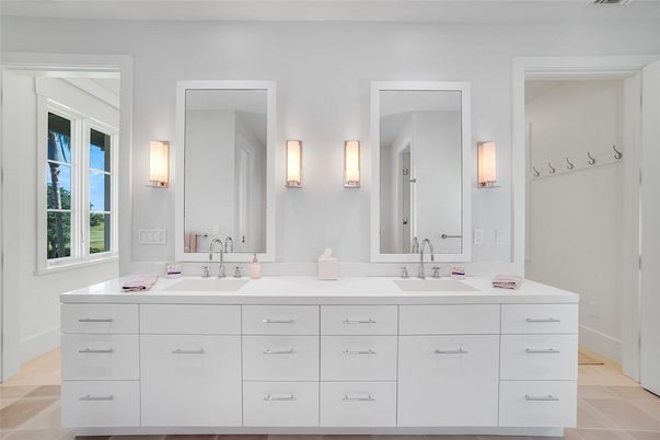 Bathroom, Dual Sink Vanities, Interior