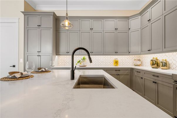 Interior, Kitchen, Pendant Lights