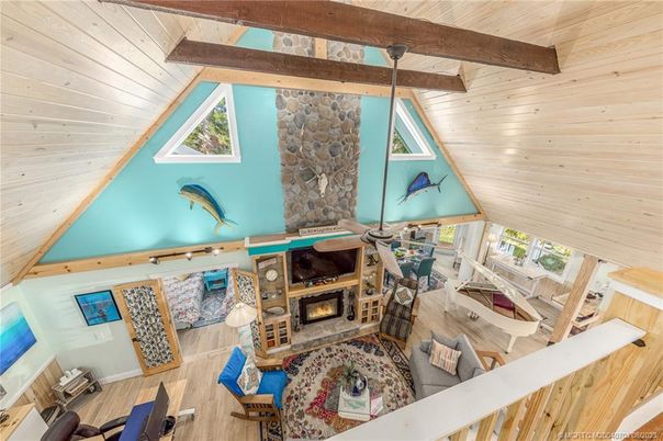 Fireplace, Interior, Living room, Wooden Beams, Wooden Ceilings, Wood Texture Flooring
