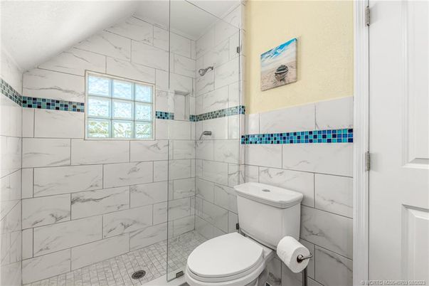 Bathroom, Glass Shower, Interior, Marble Walls