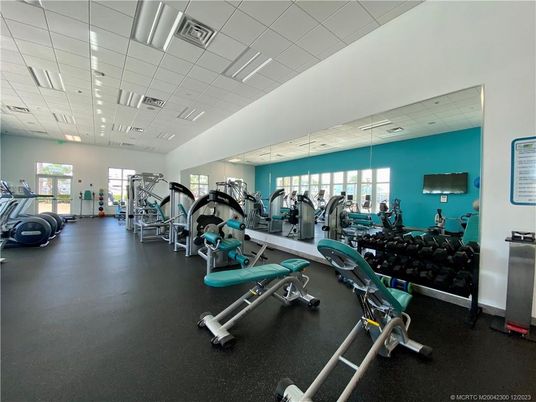 Fitness Equipment, Gym, Interior, Recessed Lighting