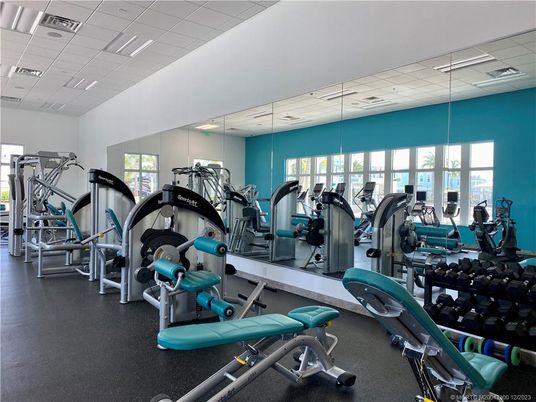 Fitness Equipment, Gym, Interior