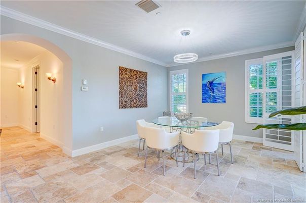Dining room, Interior, Pendant Lights
