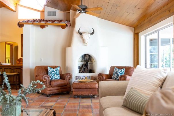 Fireplace, Interior, Living room, Wooden Ceilings