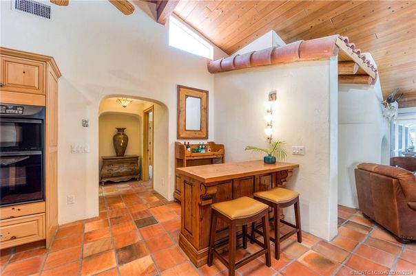 Interior, Kitchen, Wooden Ceilings