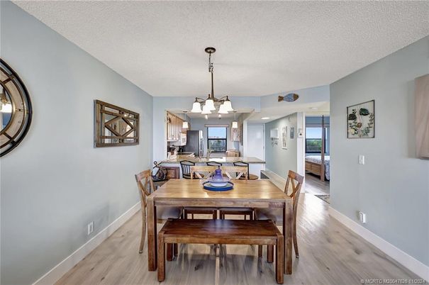 Chandelier, Dining room, Interior, Kitchen, Pendant Lights, Wood Texture Flooring