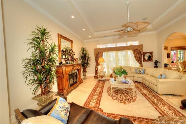 Fireplace, Interior, Living room, Recessed Lighting
