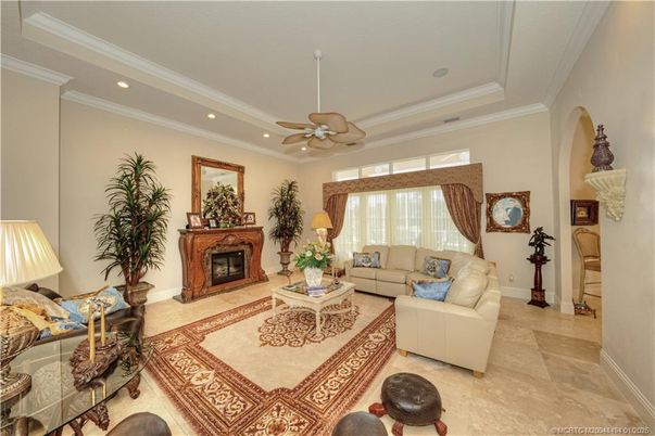 Fireplace, Interior, Living room, Recessed Lighting