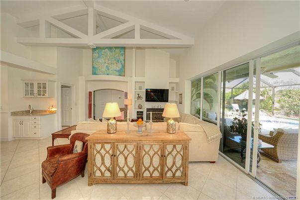 Fireplace, Interior, Living room, Sun Room