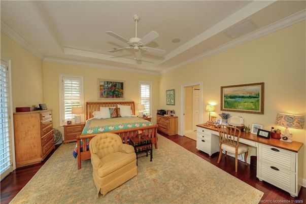 Bedroom, Home Office, Interior, Wood Texture Flooring