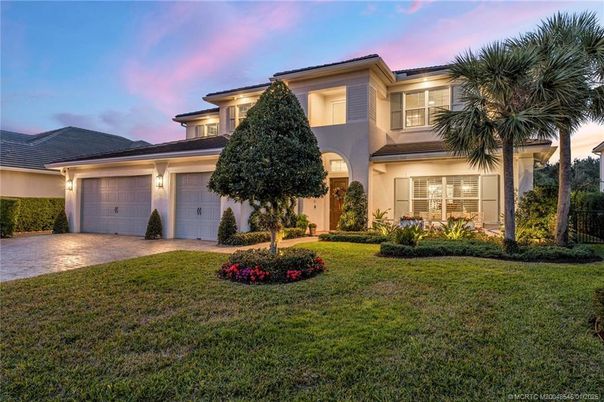 Attached, Backyard, Exterior, Facade, Mediterranean